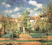 Camille Pissarro Pang plans under the sun Schwarz oil painting artist